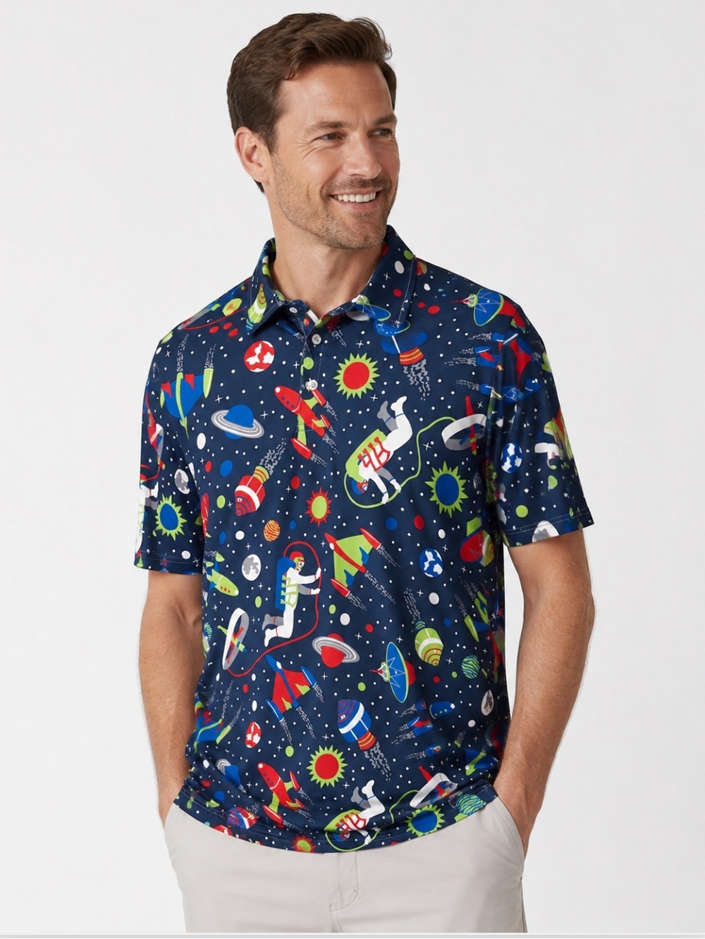 Proud 90 Golf Outer Space Polo | 2XL